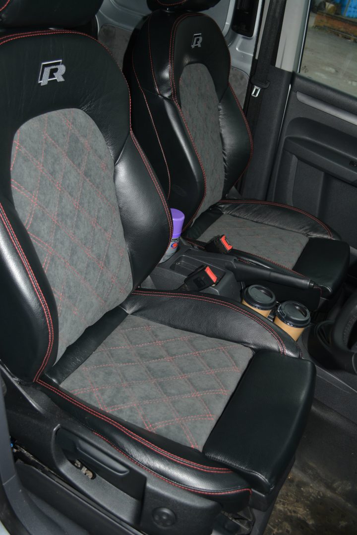 Vw store caddy seats