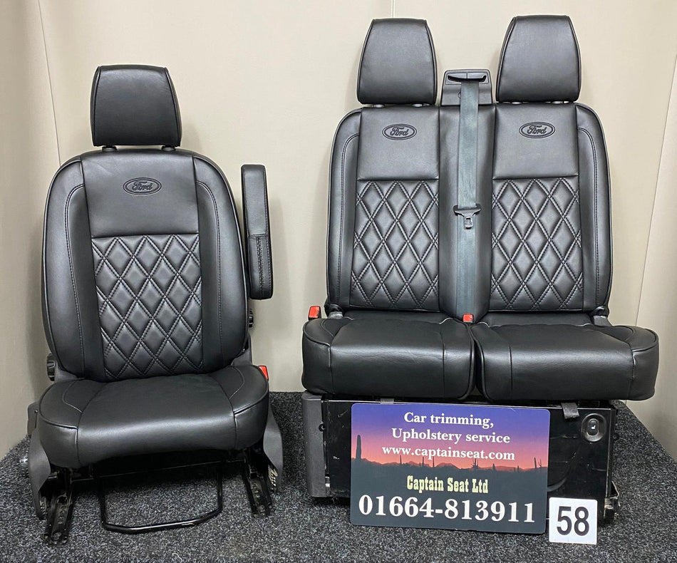 Ford transit custom front seats (58) on exchange basis (like for like).