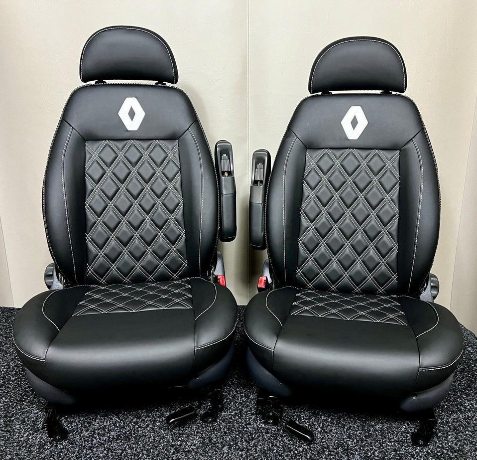 Pair of MK2 Replacement Captain Swivel Seats.