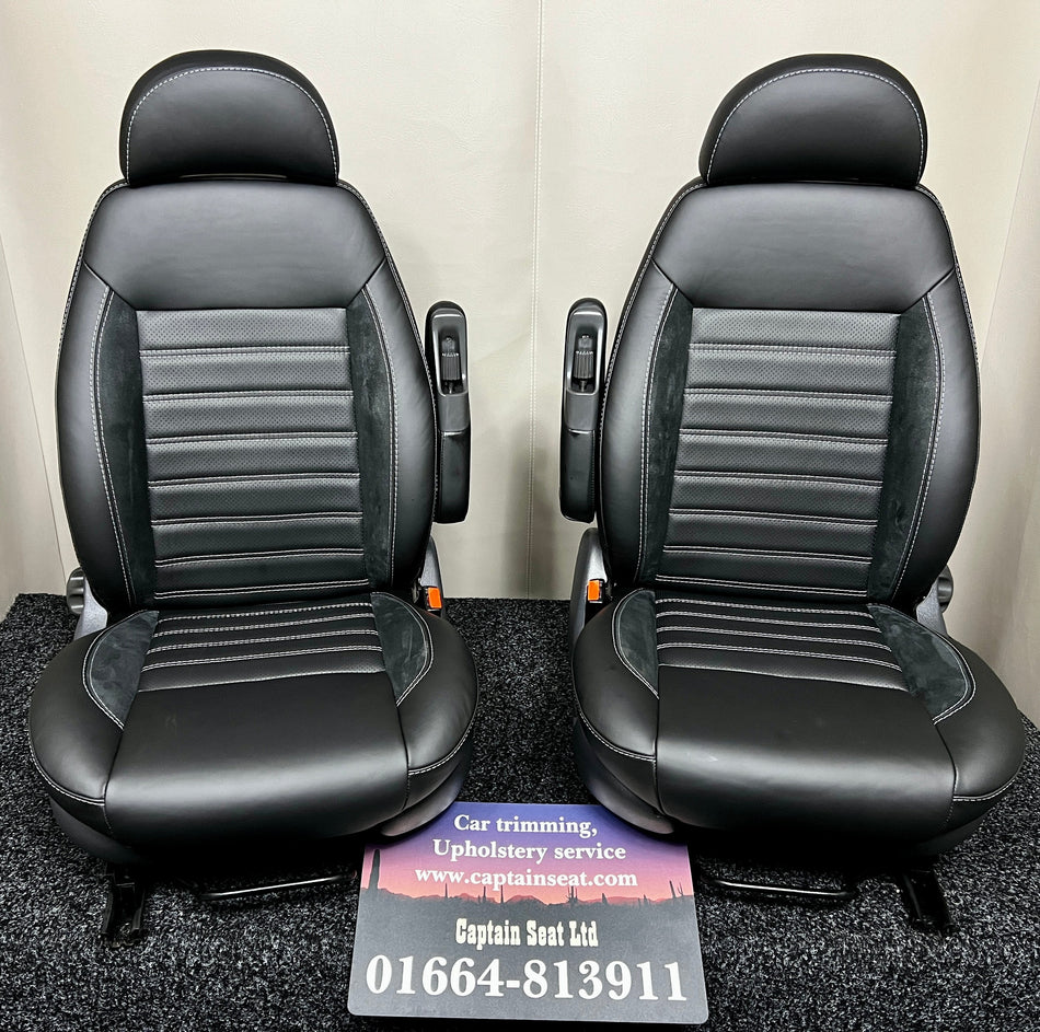 Pair of MK2 Swivel Replacement Captain Seats