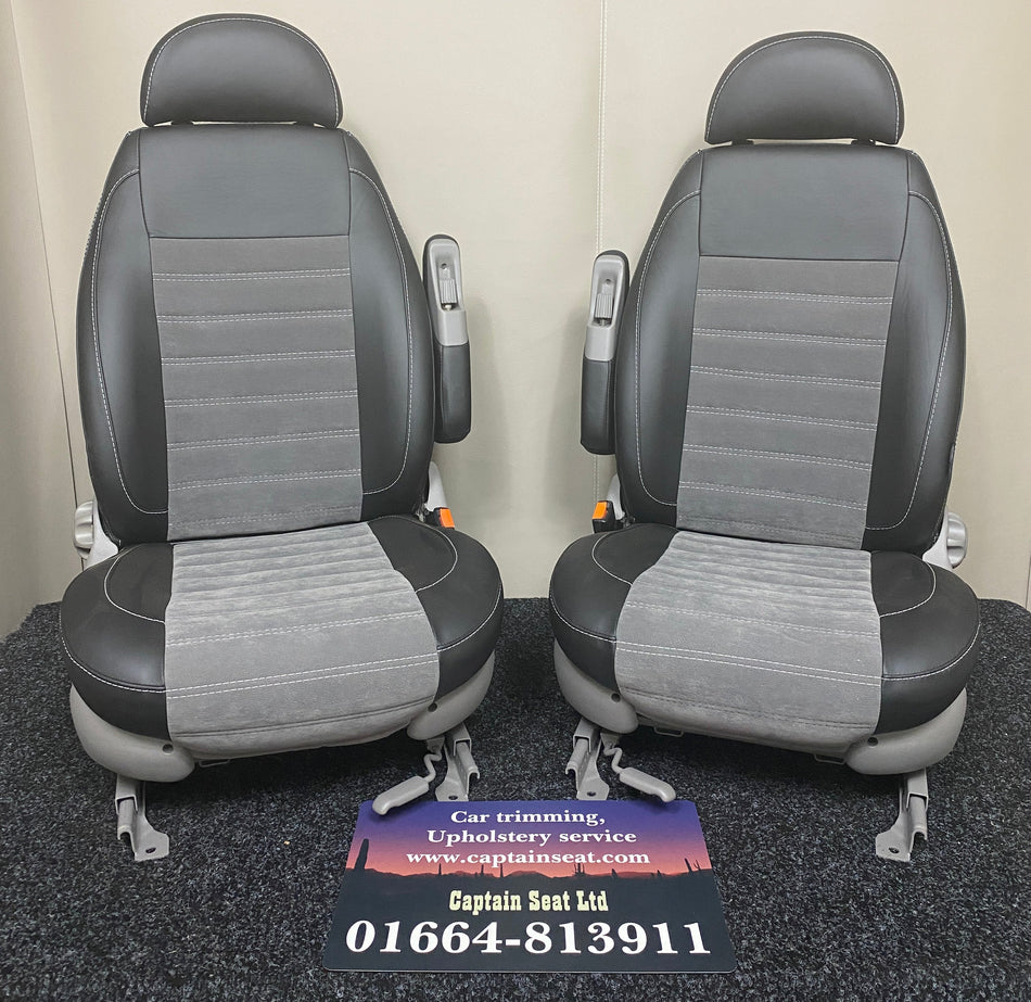 Pair of MK2 Swivel Replacement Captain Seats