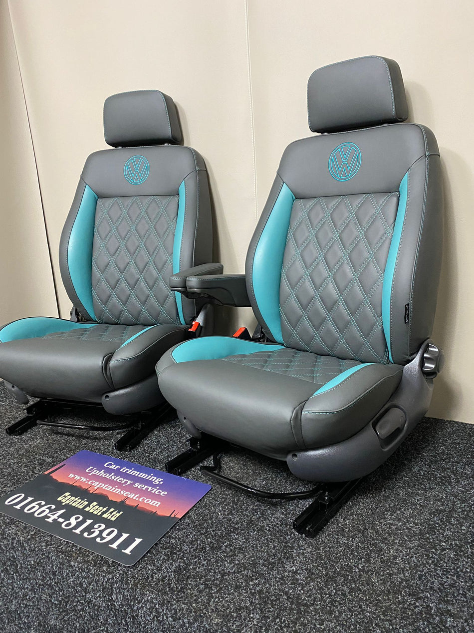 Pair of MK3 Replacement Captain Swivel Seats.