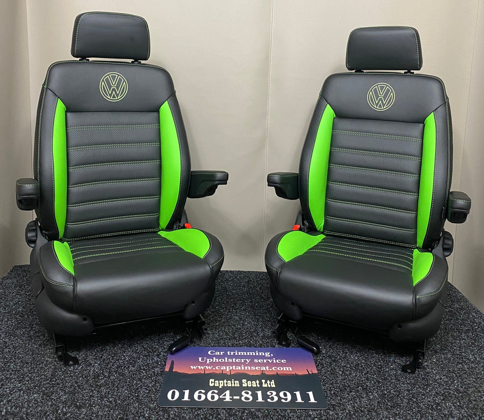 Pair of MK3 Replacement Captain Swivel Seats.